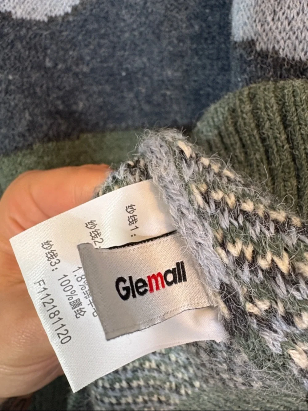 Cows In Pasture Graphic Knit Cloudy Sky Cow Print Grandpa Sweater Crewneck - Picture 5 of 7